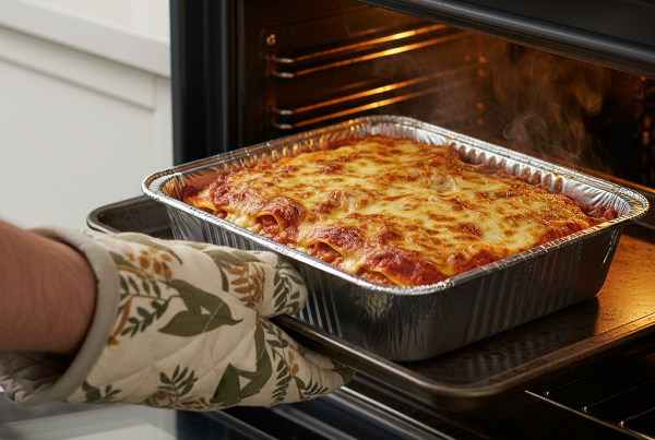 Oven-Safe Aluminum Foil Containers