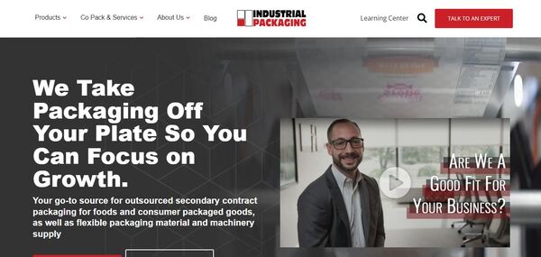 industrial packaging homepage