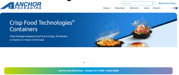 Anchor Packaging website