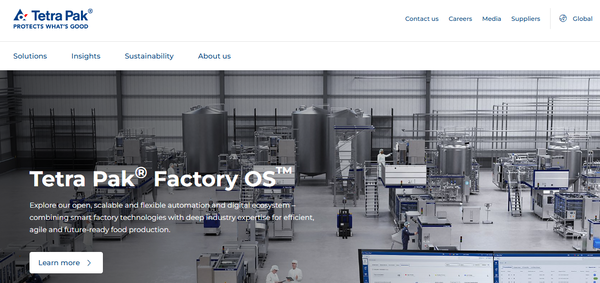 Tetra Pak global website