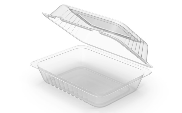 Transparent food container