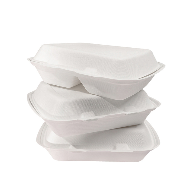 Eco-friendly 9" Sugarcane Bagasse Food Container