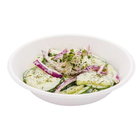 6” 7” Grease Resistant Biodegradable Salad Bowls