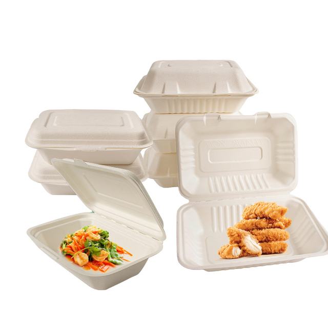 Compostable Oven Safe Sugarcane Bagasse Food Container