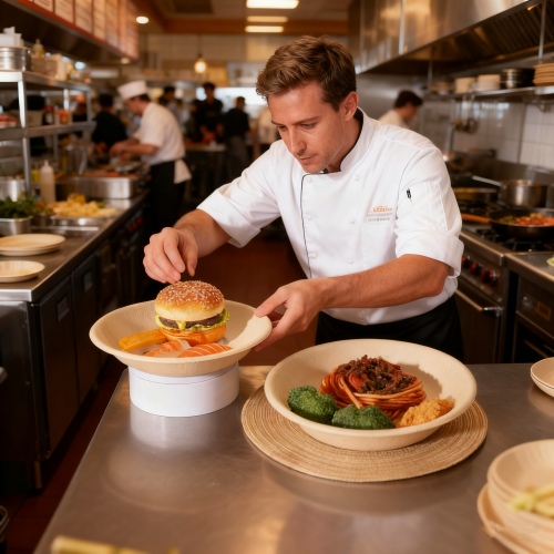 bagasse tableware aplication-2