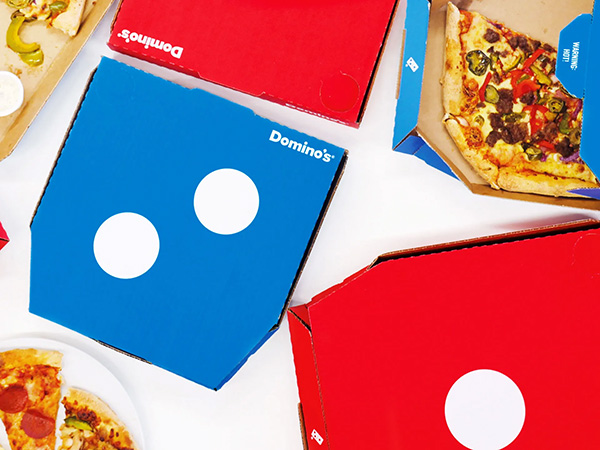 Dominos Pizza Boxes - Curtesy WIRED