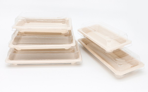 different sizes of sustainable sushi bento box