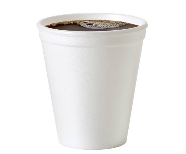 Styrofoam coffee Cup