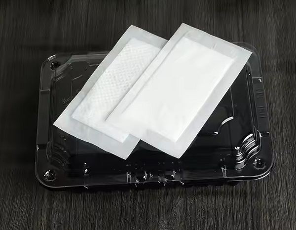liners of black meat tray