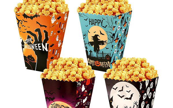 Halloween popcorn buckets