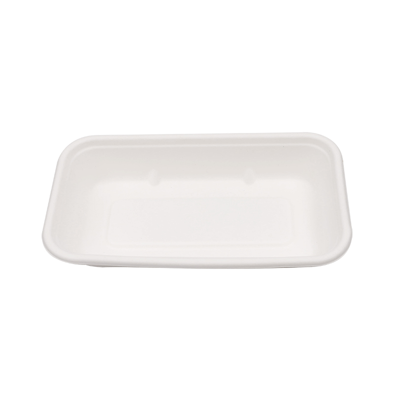 100% Biodegradable 750ml 1000ml Bagasse School Lunch Tray