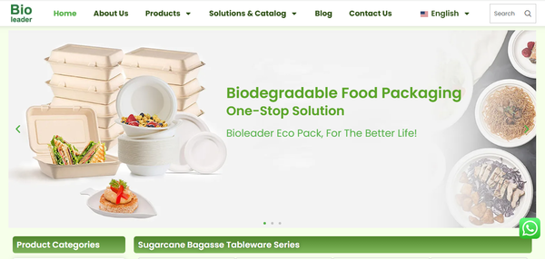 Xiamen Bioleader eco-friendly tableware.png