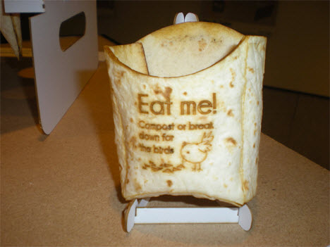 Compostable food packaging adds to the consumer dining experience.