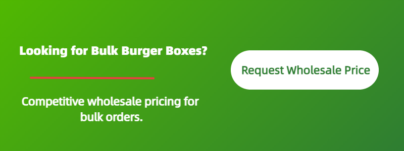 Burger boxes wholesale