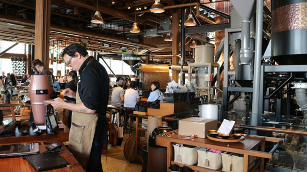 A coffee shop