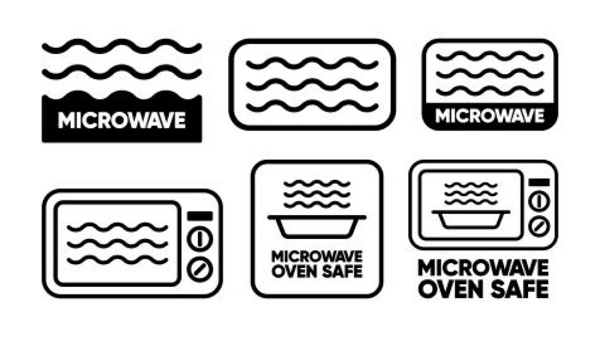 Microwave-safe symbol
