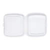 Disposable 9" Bagasse Fast Food Clamshell Container