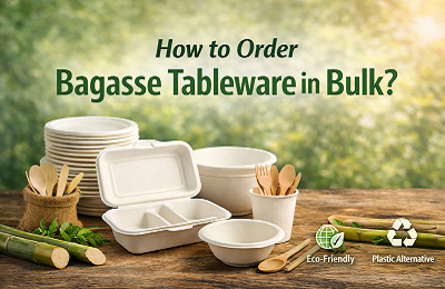 How to Order Bagasse Tableware in Bulk: A B2B Buyer’s Guide