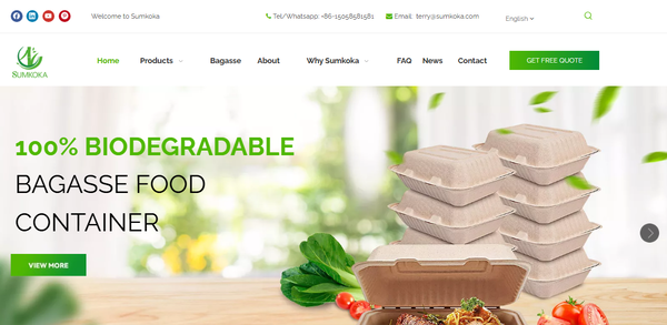 Sumkoka biodegradable tableware supplier.png